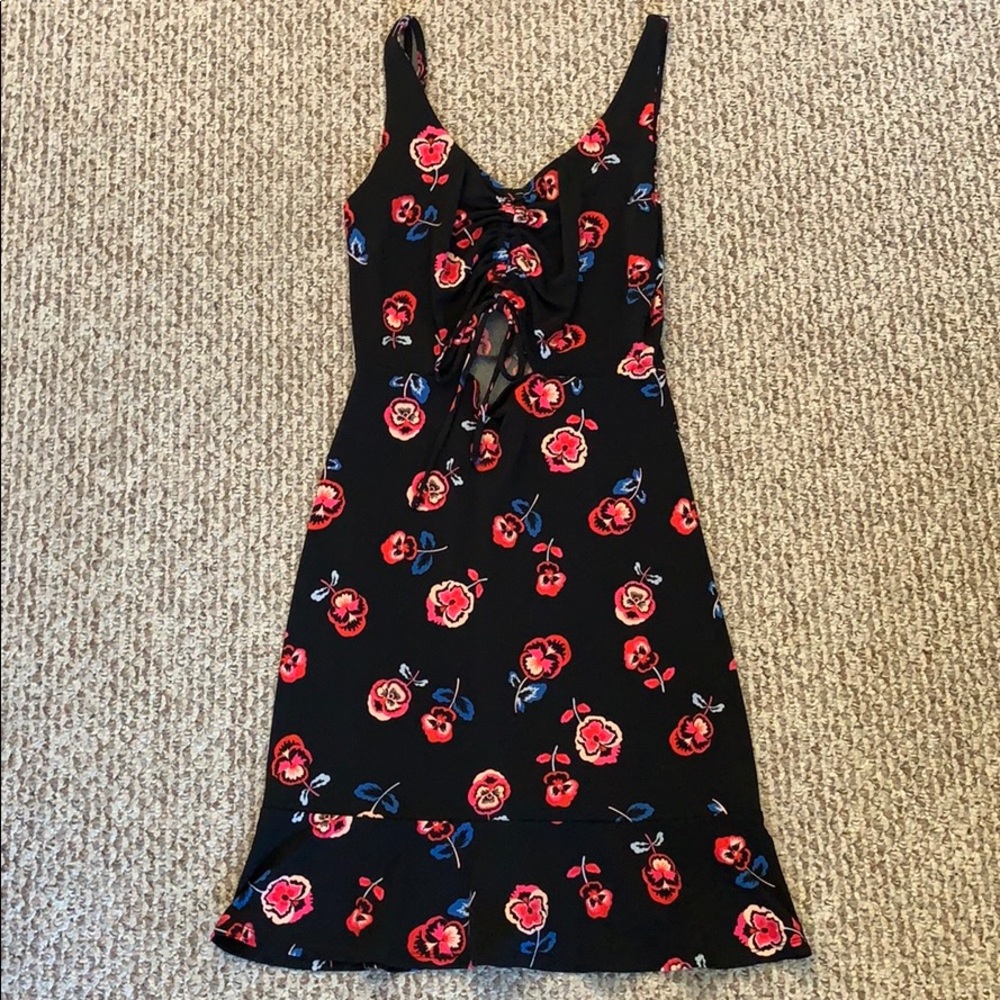 Express printed dress